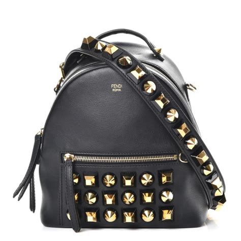 fendi studded mini backpack|fendi backpack price.